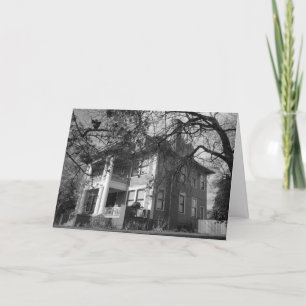 Tarjeta de Hallowe’en "Historias en tiempo muerto"