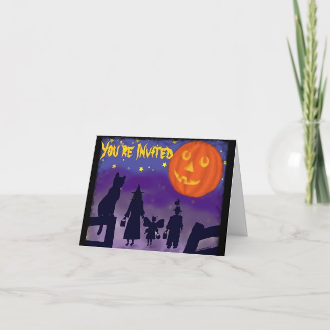 Tarjeta de Halloween (Anverso)