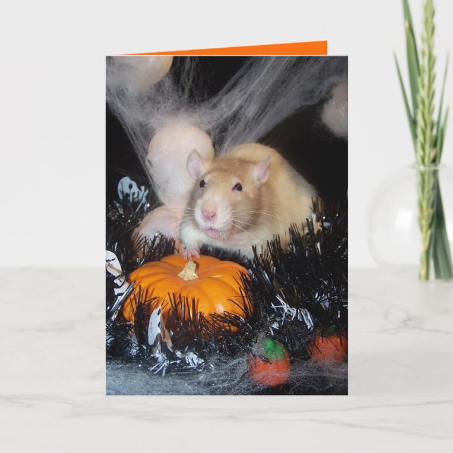 Tarjeta de Halloween (Anverso)