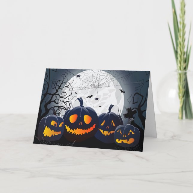 Tarjeta de Halloween (Anverso)