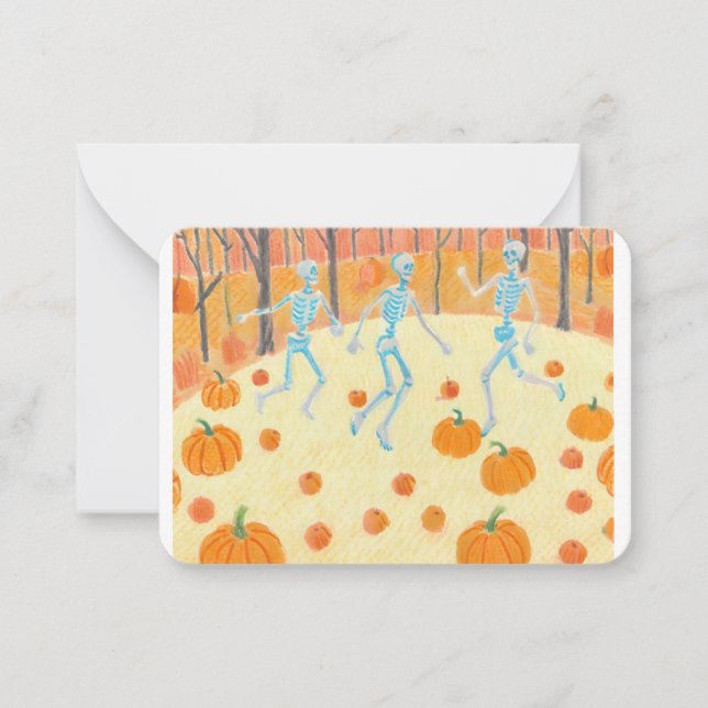 tarjeta de halloween (Anverso)