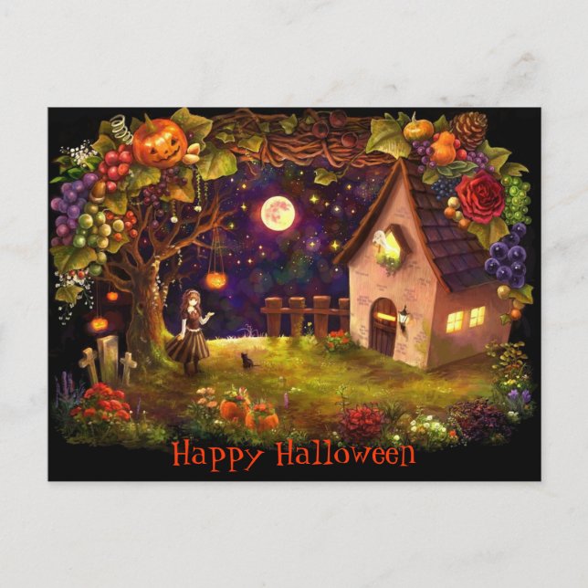 Tarjeta de Halloween (Anverso)
