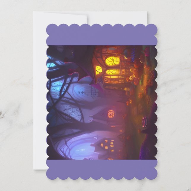 Tarjeta de Halloween (Anverso)