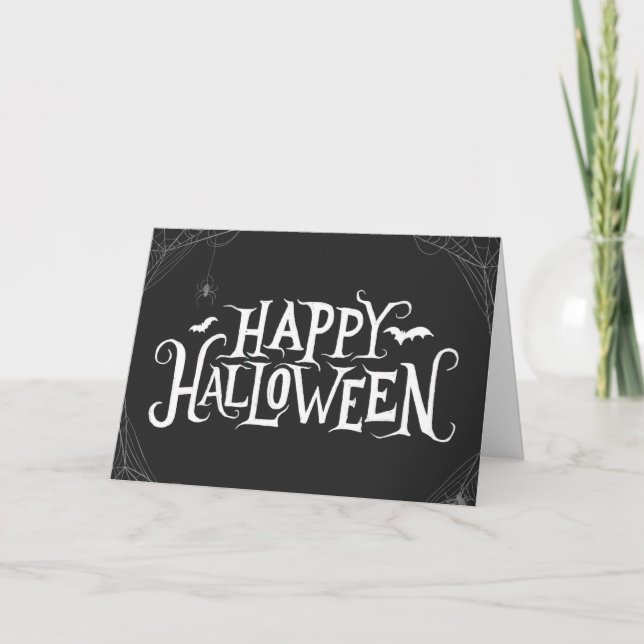 Tarjeta de Halloween (Anverso)