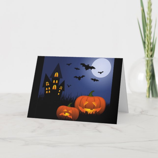 Tarjeta de Halloween (Anverso)