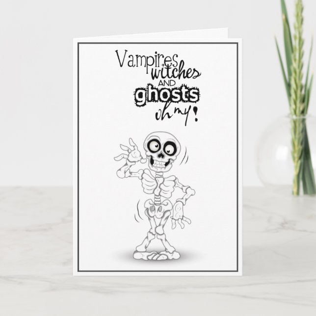 Tarjeta de Halloween (Anverso)