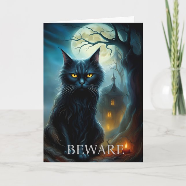 Tarjeta de Halloween (Anverso)