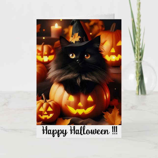 Tarjeta de Halloween (Anverso)