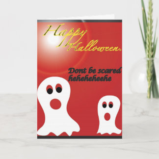 Tarjeta de Halloween