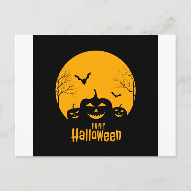Tarjeta de halloween (Anverso)