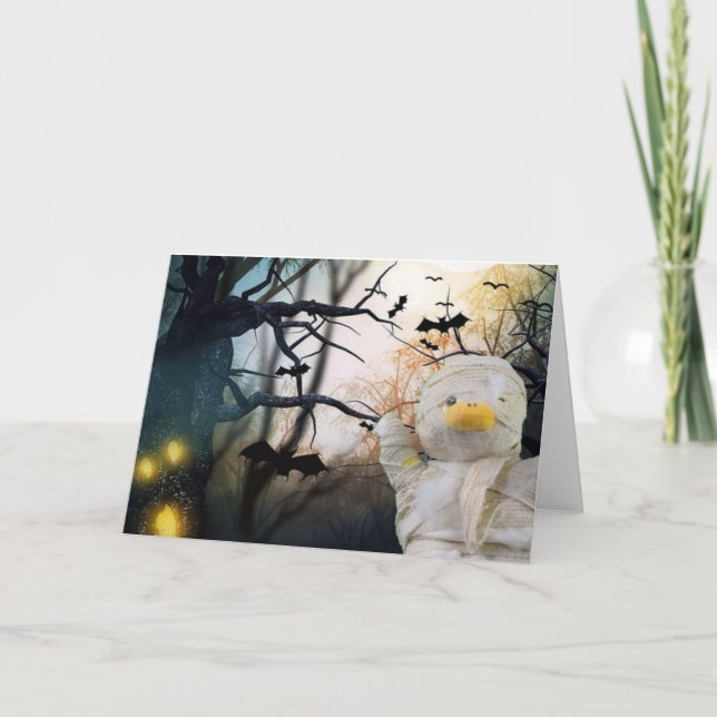 Tarjeta de Halloween (Anverso)