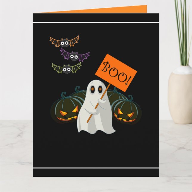 Tarjeta de Halloween (Anverso)