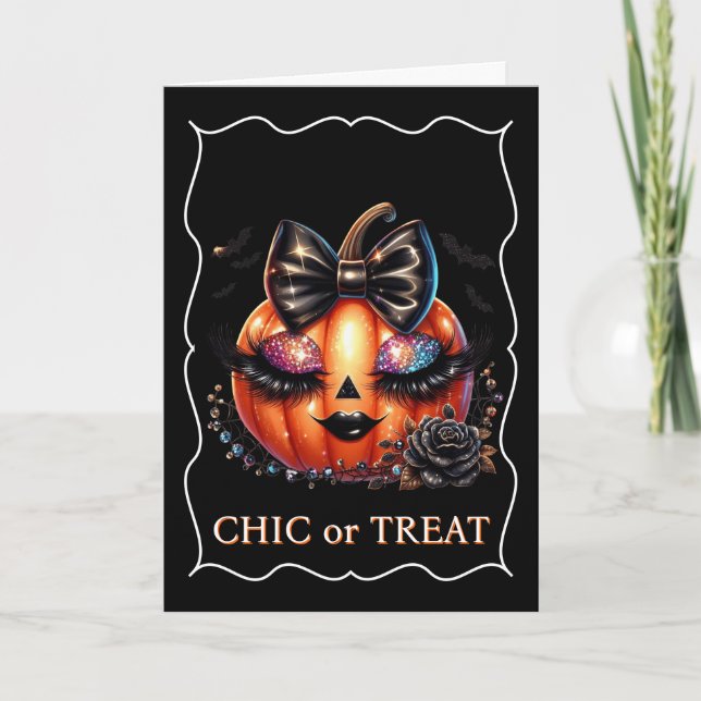 Tarjeta de Halloween (Anverso)