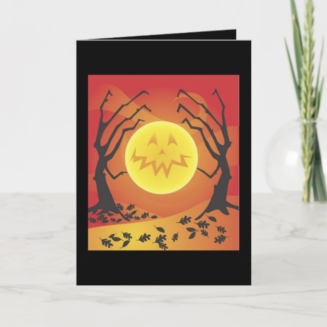 Tarjeta de Halloween (Anverso)