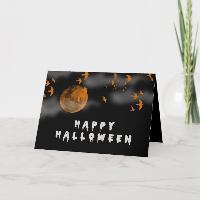 Tarjeta de Halloween (Anverso)