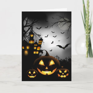 Tarjeta de Halloween