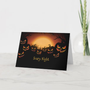 Tarjeta de Halloween