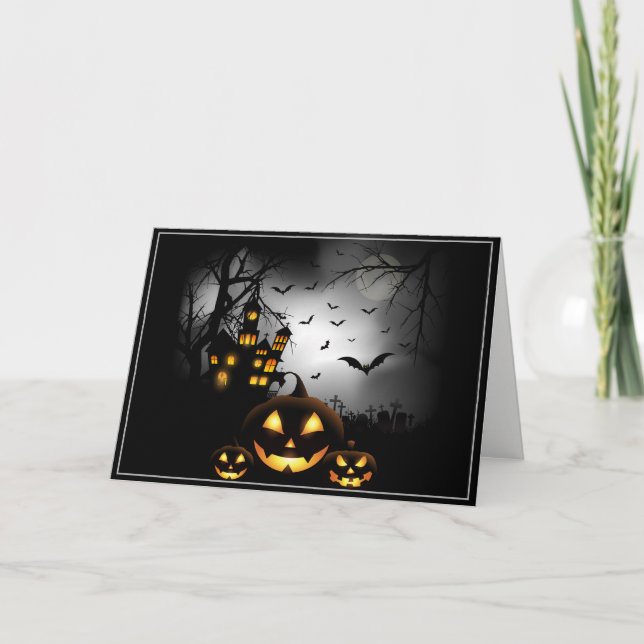 Tarjeta de Halloween (Anverso)