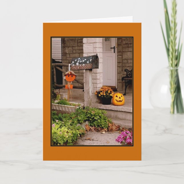 Tarjeta de Halloween (Anverso)