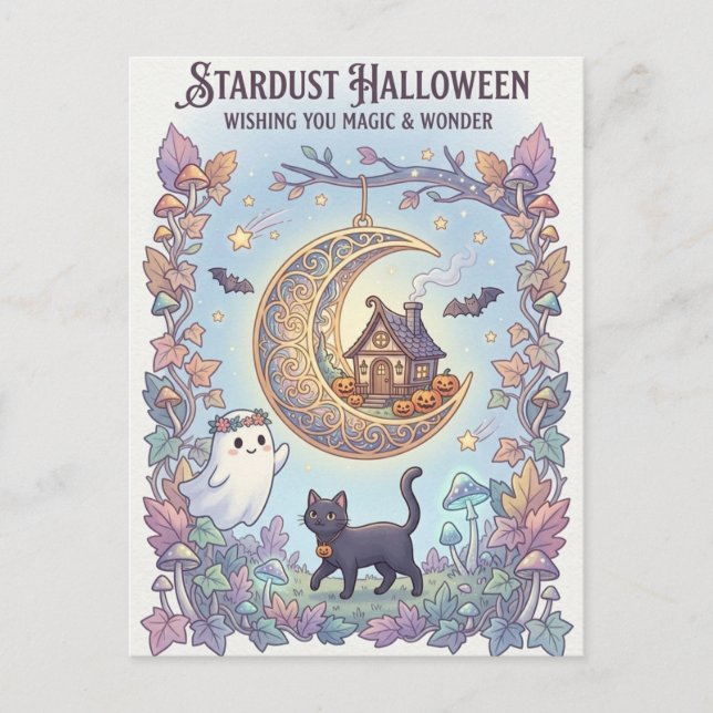 Tarjeta de Halloween (Anverso)