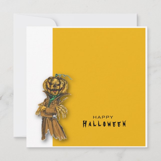 Tarjeta de Halloween (Anverso)