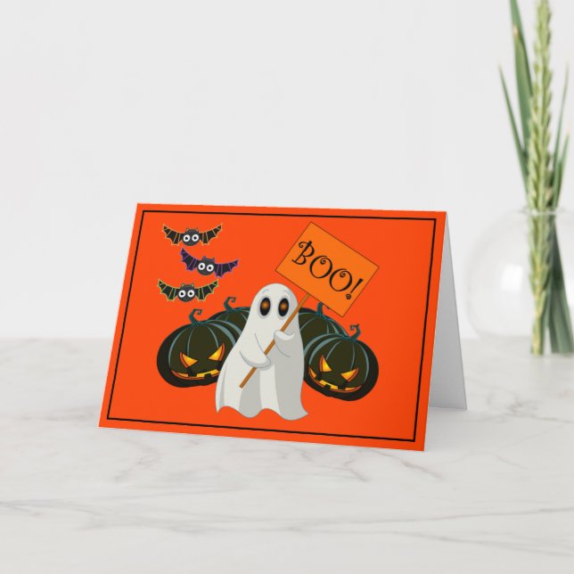 Tarjeta de Halloween (Anverso)