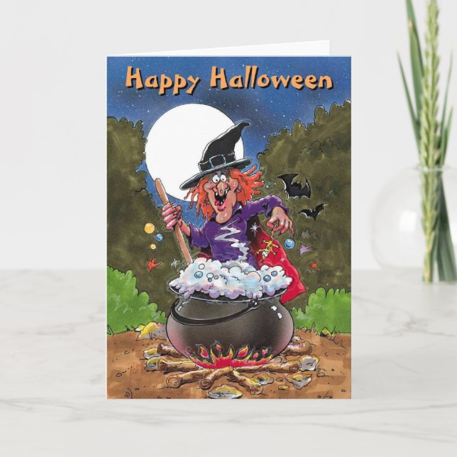 Tarjeta de Halloween (Anverso)