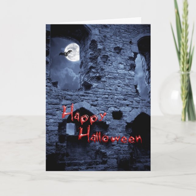 Tarjeta de Halloween (Anverso)