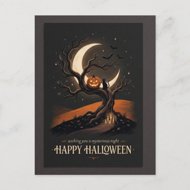 Tarjeta de Halloween (Anverso)