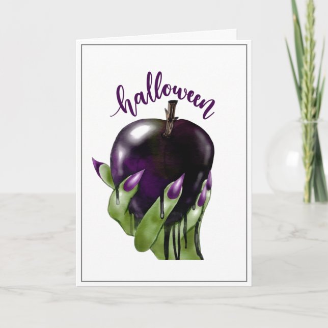 Tarjeta de Halloween (Anverso)