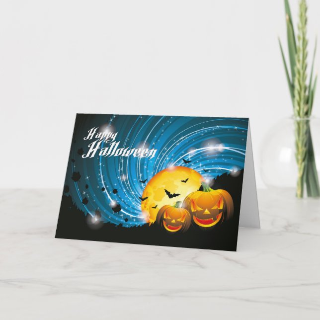 Tarjeta de Halloween (Anverso)