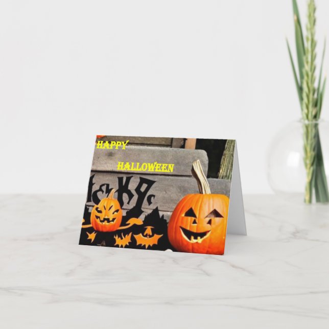 Tarjeta de Halloween 15 (Anverso)