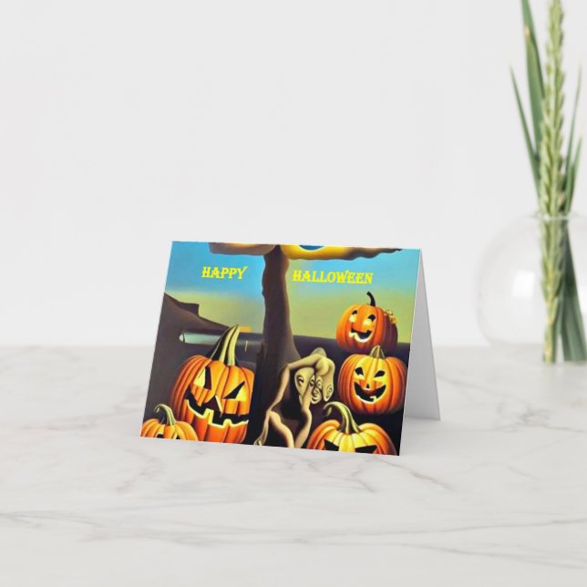 Tarjeta de Halloween 6 (Anverso)