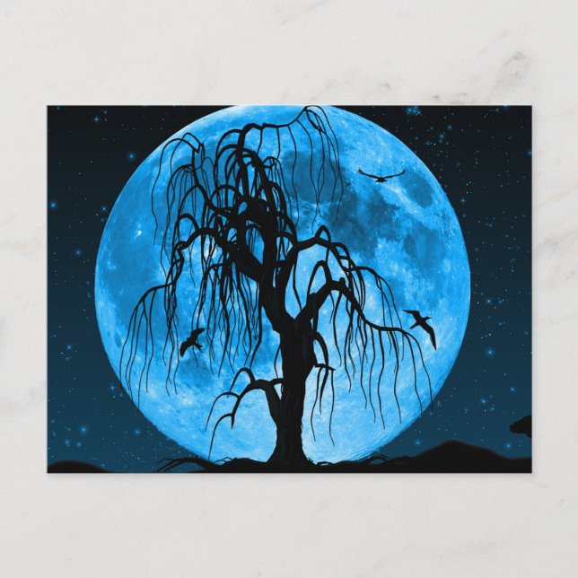 Tarjeta de Halloween Atroz (Anverso)