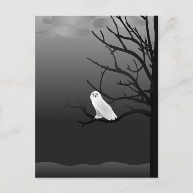 Tarjeta de Halloween Atroz (Anverso)