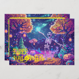 Tarjeta de Halloween Bone to Be Wild!