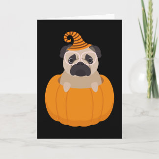 Tarjeta de Halloween del barro amasado y de la