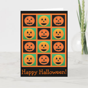 Tarjeta de Halloween del ilustracion de la