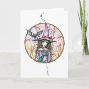 Tarjeta de Halloween para gatos brutos de Molly Ha