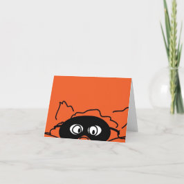 Tarjeta de Halloween para gatos Kitty