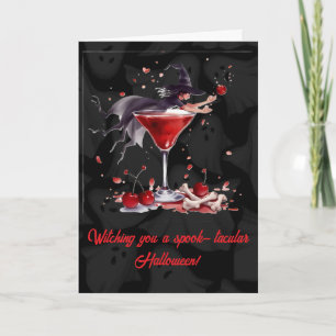 Tarjeta de Halloween personalizada - Cocina y fant