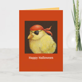 Tarjeta de Halloween Pirate Peep