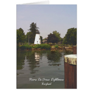 Tarjeta de Havre De Grace Lighthouse
