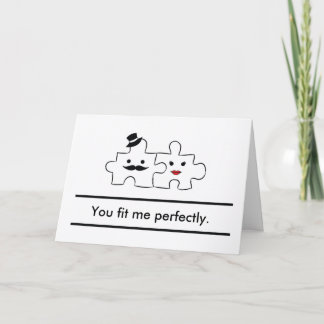 Tarjeta de He&She de las tarjetas del día de San