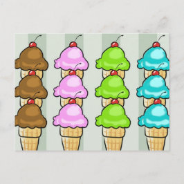 tarjeta de helados