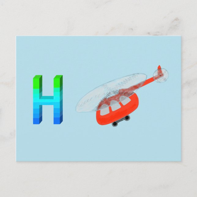 Tarjeta de helicóptero (Anverso)