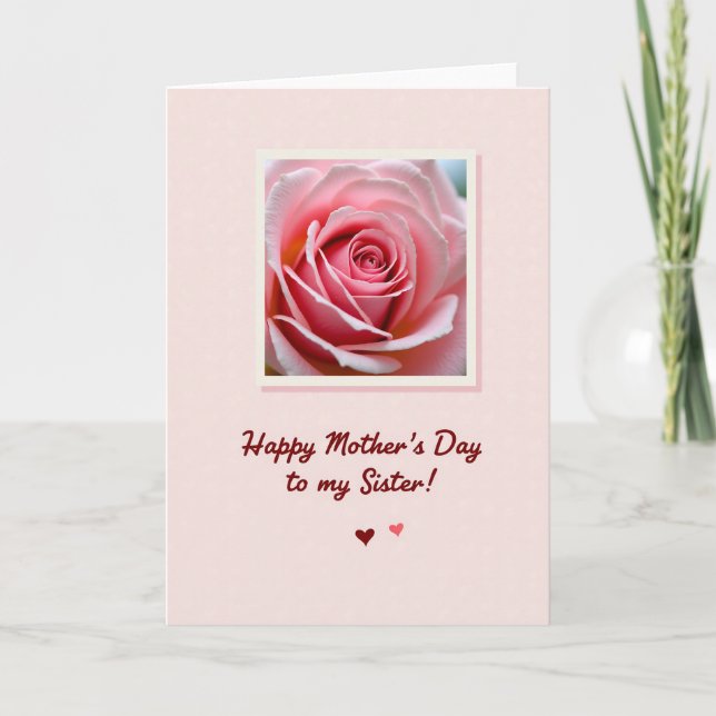 Tarjeta de Hermana de Corazón (Anverso)