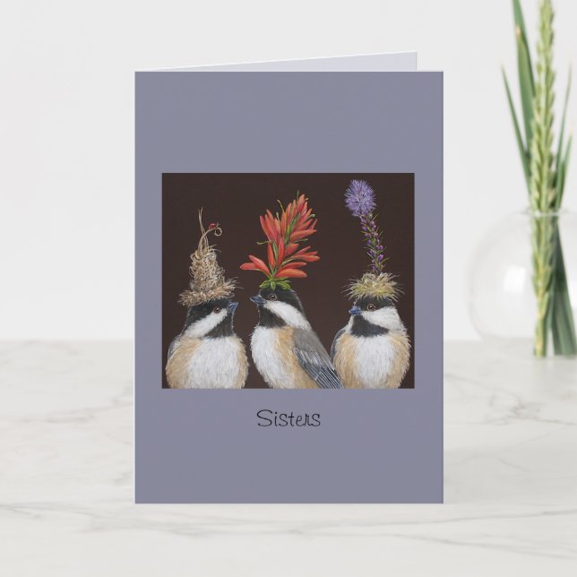 Tarjeta de hermanas (Anverso)