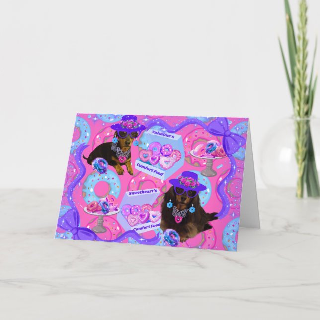 Tarjeta de Hermanas Donut Worry (Anverso)