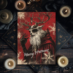 Tarjeta de Hexmas Feliz